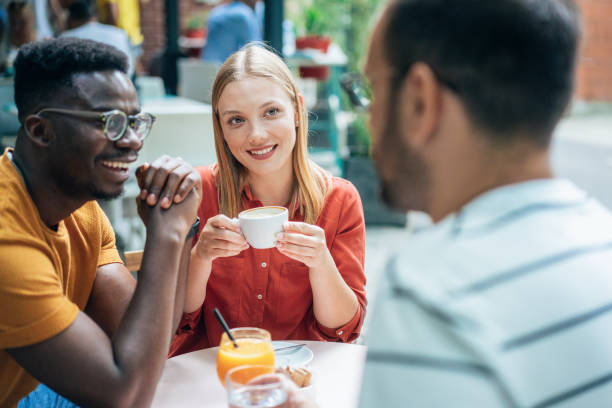 istock Friends at cafe 1339786612