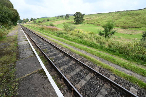 istock Railway station on a Heritage railway. 1339799056