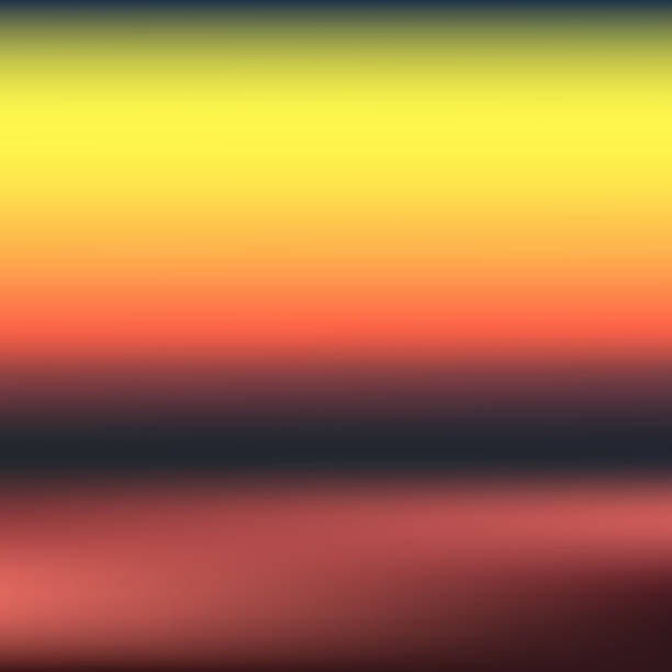 Sunset Gradient Wave 100+ Ocean Sunset Timelapse Illustrations, Royalty-Free Vector Graphics ...
