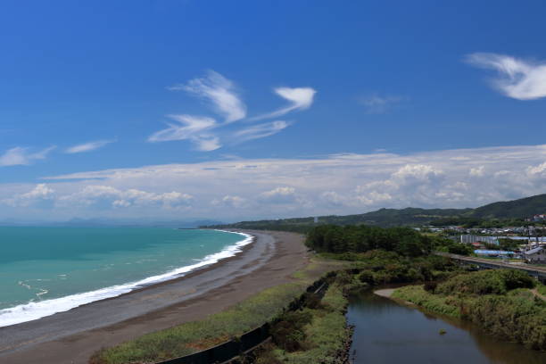 istock Kotogahama,Landscape from Akano Rest Area,Summer (Kochi Prefecture) 1339804421