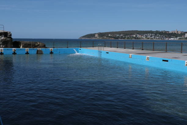 istock Early morning at Manly swimming pool 1339809238