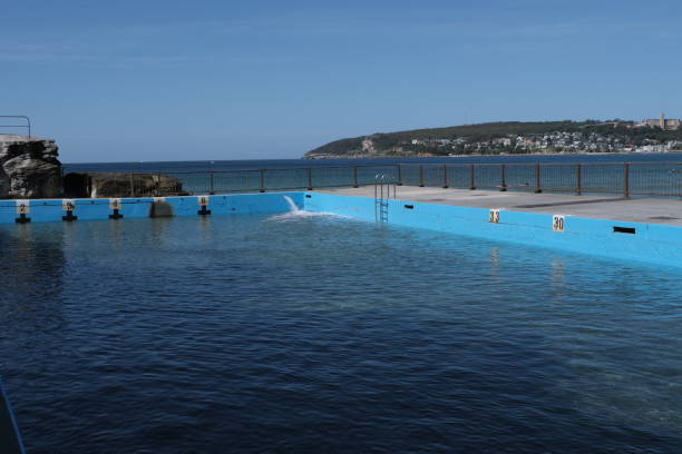 istock Early morning at Manly swimming pool 1339809246