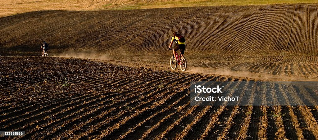 Riding bikes - Стоковые фото Велокросс роялти-фри