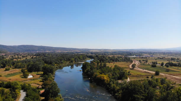 istock Landscape with river Morava - Krusevac, Serbia 1339823099