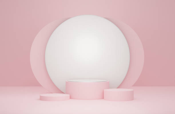 istock Podium background for cosmetic product presentation and advertisement. 1339825351