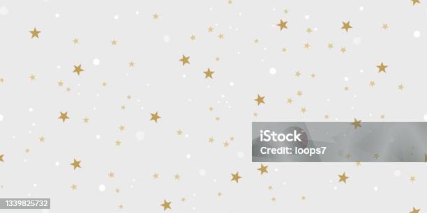 Stars Seamless Pattern Pixel Perfect Stock Illustration - Download Image Now - Star Shape, Backgrounds, Gold - Metal