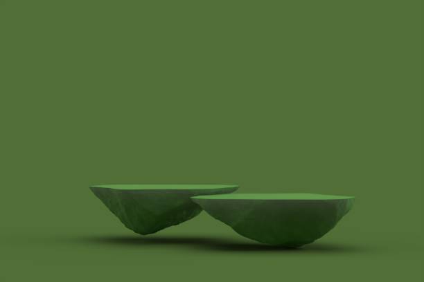 istock Abstract Podium, Rock Stone Platform Minimal Product Presentatiton 1339826330