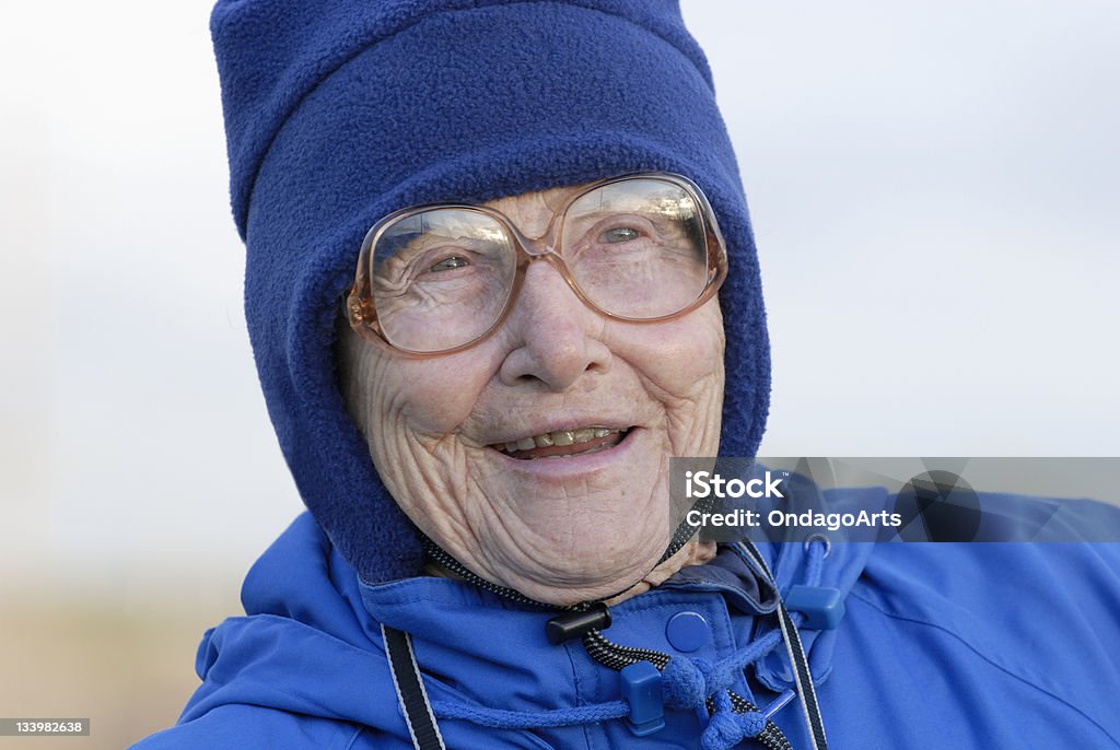 Alte Frau Lachen - Lizenzfrei Aktiver Senior Stock-Foto