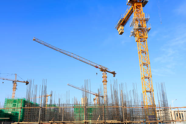 istock The building site is in the evening 1339828609