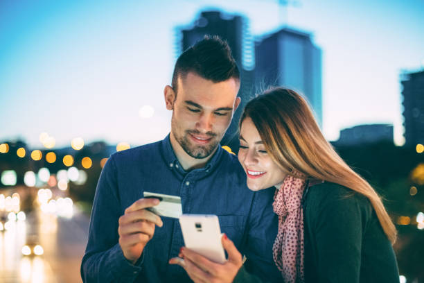 istock Convenient online shopping from smartphone 1339829191