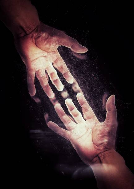 istock Illustration of a gesture reaching out to help 1339833215