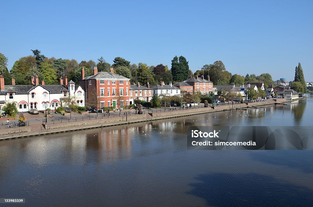 Rio Dee em Chester - Foto de stock de Rio Dee royalty-free