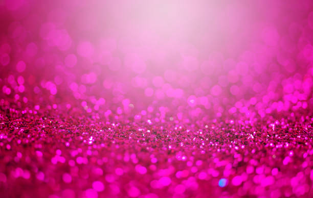istock Glitter light abstract purple bokeh light background 1339841020
