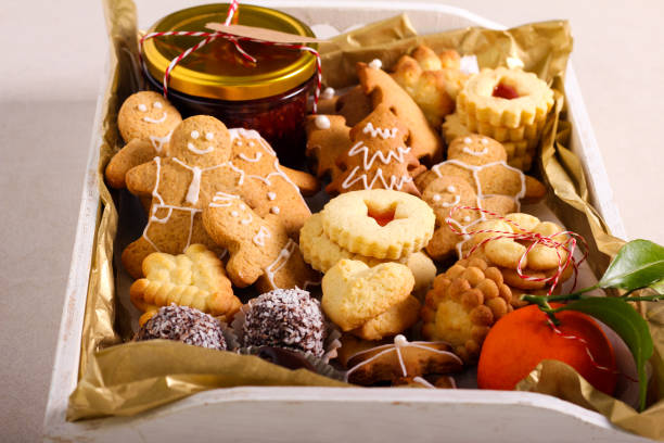 istock Homemade sweet gift set with cookies 1339841292