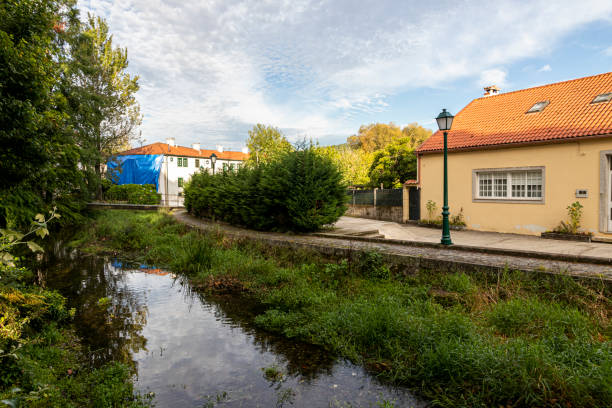 istock River Sarela path in Santiago de Compostela 1339841540