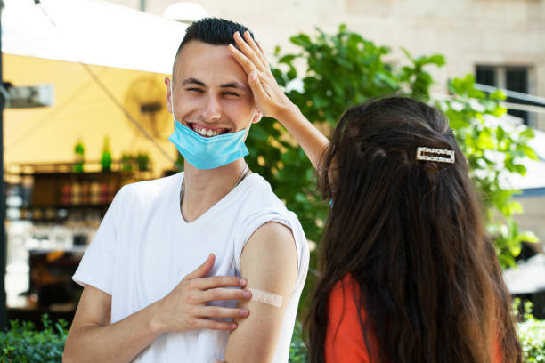 istock Just got the COVID-19 vaccine 1339842987