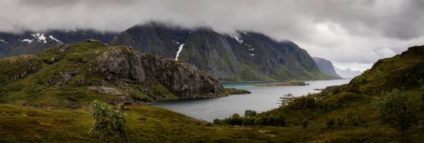 istock Fjord near Unstad beach 1339861398