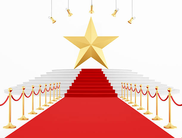 istock Golden Star on the top 133986289