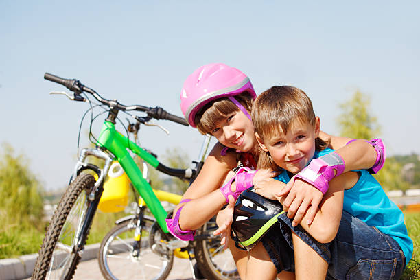 istock Brother and sister 133986739