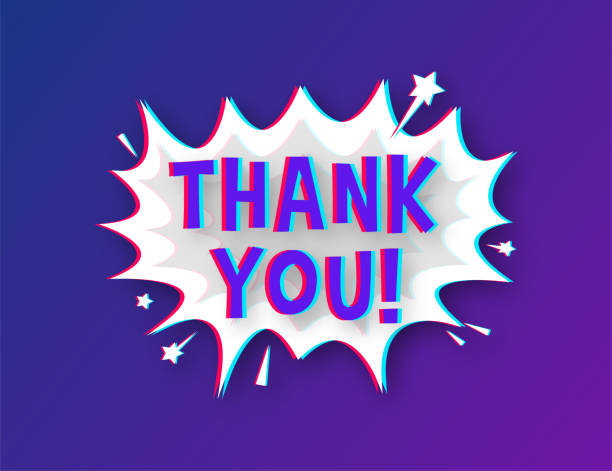 istock Comic speech bubbles with text Thank You. Glitch icon. Symbol, sticker tag, special offer label, advertising badge. Vector stock illustration. 1339869029