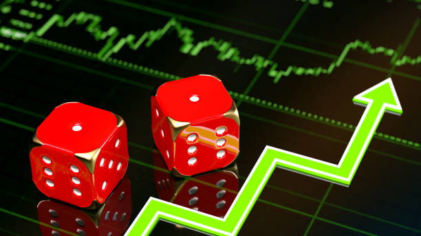 istock Business Trends Graphs and charts risk investment 1339871214