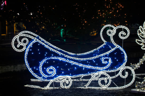 istock Sleigh of lights 1339880075