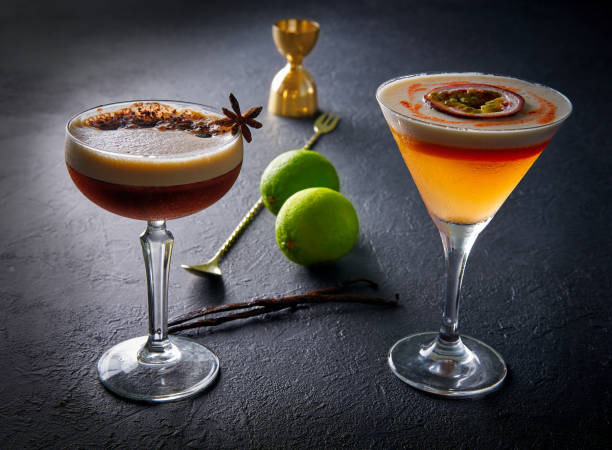 istock Coffee and Mango cocktails with maracuya 1339882539