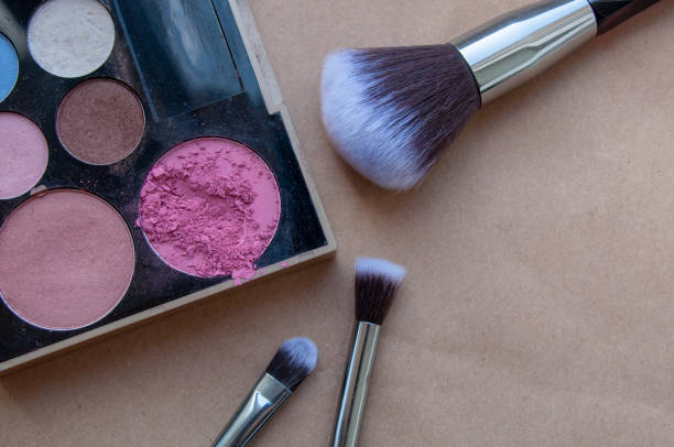 istock Glamour brush for makeup or eyeshadow cosmetic 1339886846