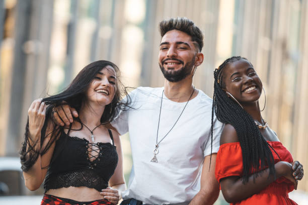 istock Small group of multiethnic friends 1339889758