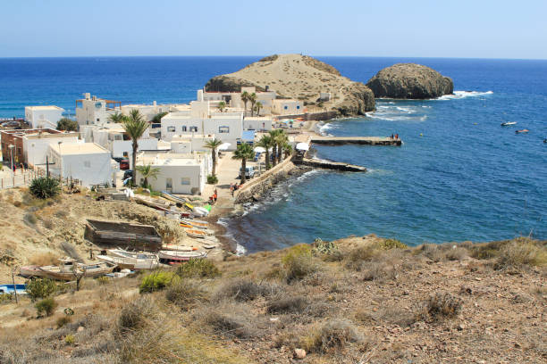 istock Beautiful view in Isleta del Moro, Cabo de Gata, Almeria 1339891162