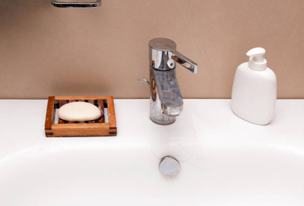 istock Modern bathroom sink detail 1339906927