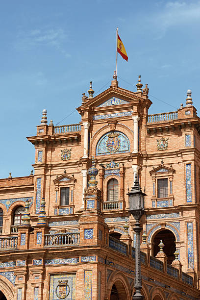 istock Palacio Espanol, Plaza de Espana in Seville 133992577