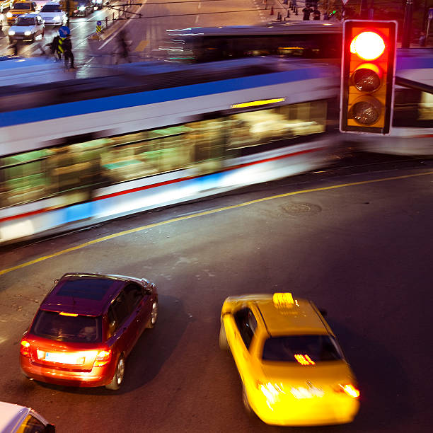 istock Traffic by night in Istanbul 133993340
