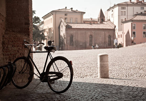 istock Ferrara cityscape, Italy 133993505