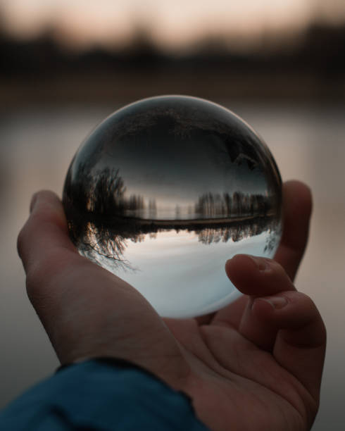 istock Sunrise in a crystal ball 1339936238