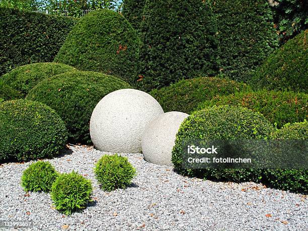 Gardendesign Stockfoto und mehr Bilder von Hausgarten - Hausgarten, Schottergestein, Gartenanlage