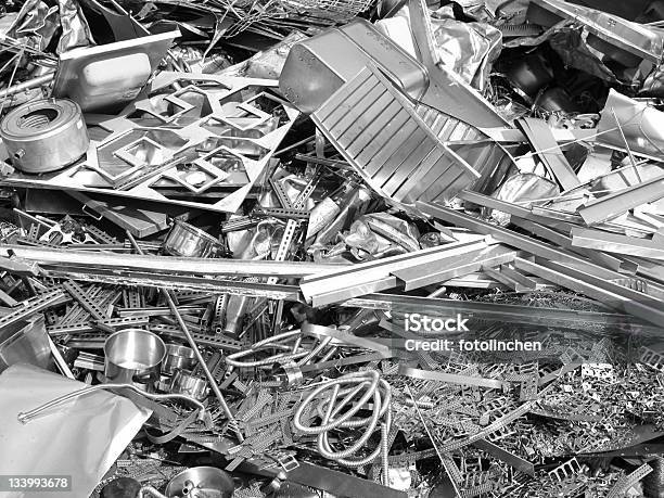 Altmetall Stockfoto und mehr Bilder von Altmetall - Altmetall, Aluminium, Recycling