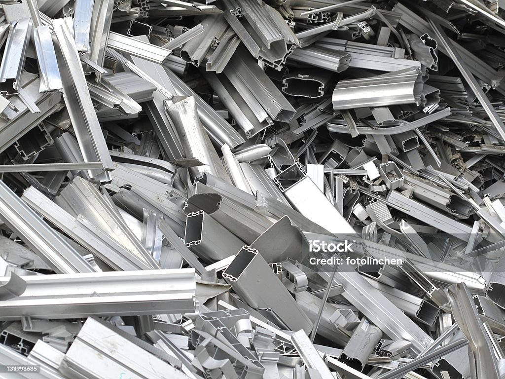 Scrap metal pieces laying in a pile Scrap metal Scrap Metal Stock Photo
