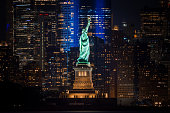 Statue of Liberty Salutes 9/11 Memorial