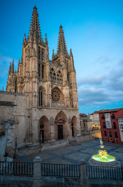 istock Burgos, Spain Cathedral At Night 1339945522