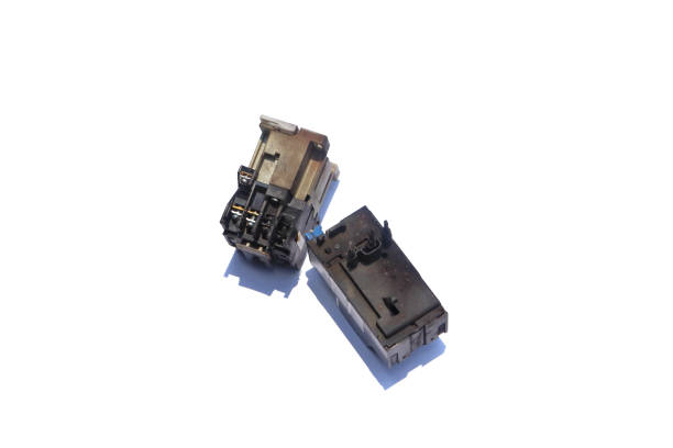 istock The switch has burned out and is damaged 1339946382