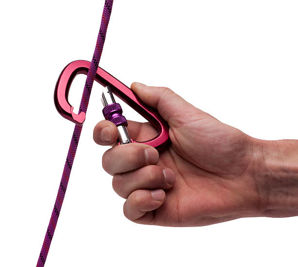 istock Aluminium carabiner 133994828