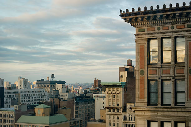 Morning view over Union Square in Manhattan, New York City