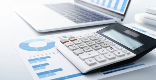 Business accounting. stock photo