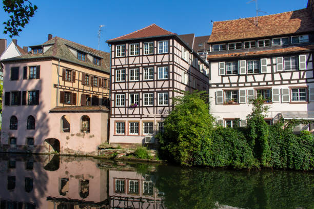 istock Traditional timber-framed homes along the Ill River in Strasbourg 1339954143