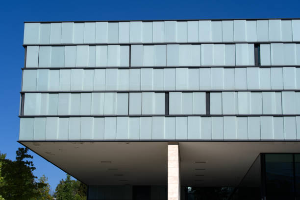 Headquarters of Word Health Organization WHO and UNAIDS at City of Geneva on a sunny morning. Photo taken August 28th, 2021, Geneva, Switzerland.