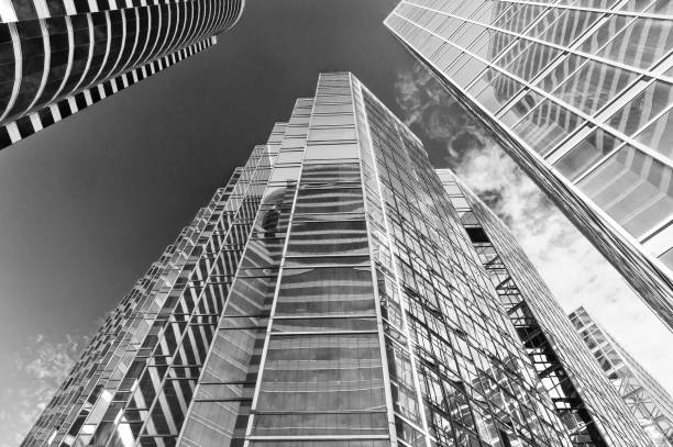 istock Exterior of modern architecture. Building abstract background 1339971015