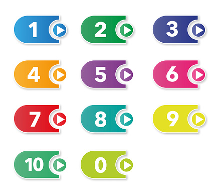 Number icons