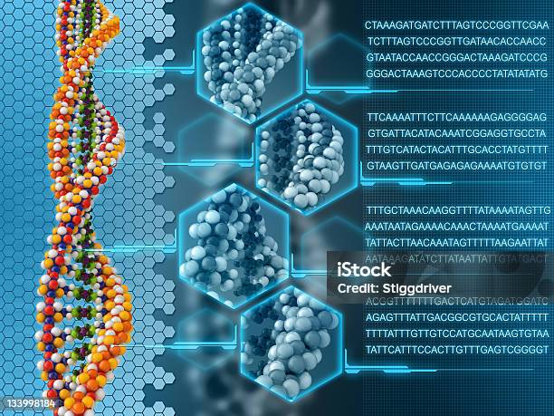 Dnaanalyse Stockfoto und mehr Bilder von Analysieren - Analysieren, Biologie, Blau