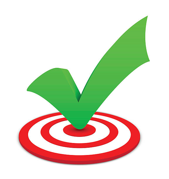 istock A picture of a target and a green check mark 133998266